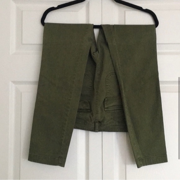 J. Crew Pants & Jumpsuits J Crew Army Green Stretchy Skinny Cargo